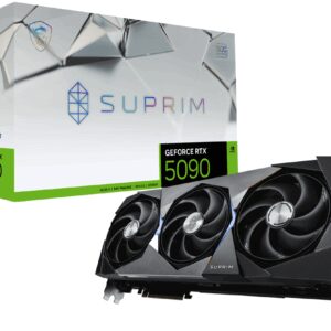 Tarjeta grafica msi rtx 5090 suprim soc 32gb gddr7 -  3x dp -  1x hdmi pci express 5.0