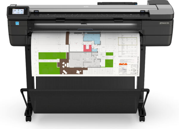 Plotter hp designjet t830 a0 36 pulgadas -  2400ppp -  usb -  red -  wifi -  wifi - direct -  base impresora