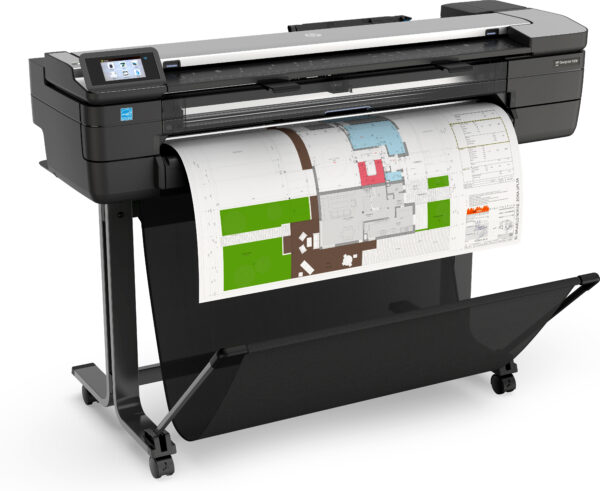 Plotter hp designjet t830 a0 36 pulgadas -  2400ppp -  usb -  red -  wifi -  wifi - direct -  base impresora - Imagen 3