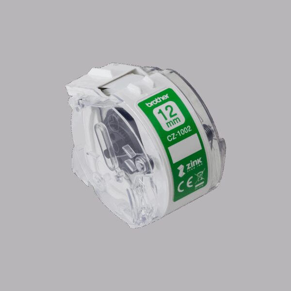 Rollo cinta adhesiva brother cz1002 12mm x 5m - Imagen 2