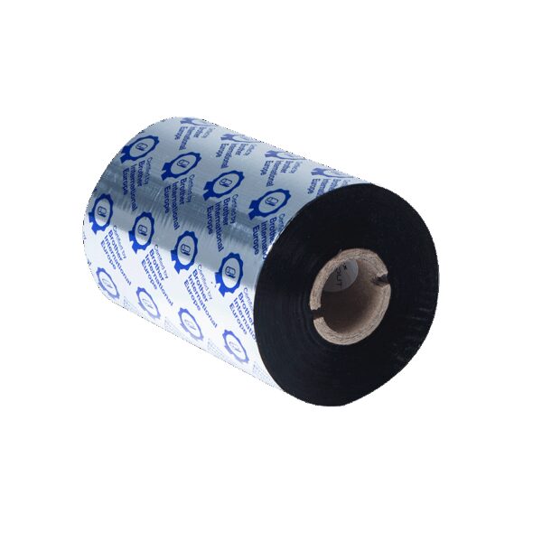 Pack rollos de ribbon de cera premium brother bwp1d450110 110mm x 450m 8 unidades - Imagen 2