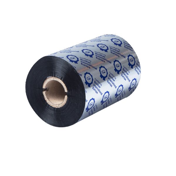 Pack rollos de ribbon de cera premium brother bwp1d450110 110mm x 450m 8 unidades - Imagen 3