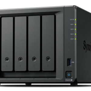 Servidor nas synology ds425+ 2gb 4 bahias raid ethernet 2.5 gigabit