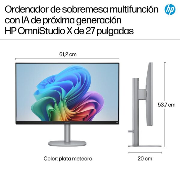 Ordenador all in one hp 27 - cs1008ns u5 - 266v -  16gb -  ssd 1tb -  27 pulgadas fhd -  w11h - Imagen 3