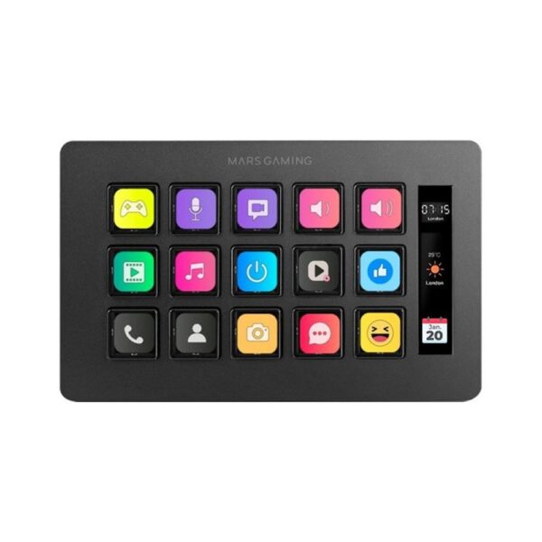 Control deck slim mars gaming msd - one - Imagen 2