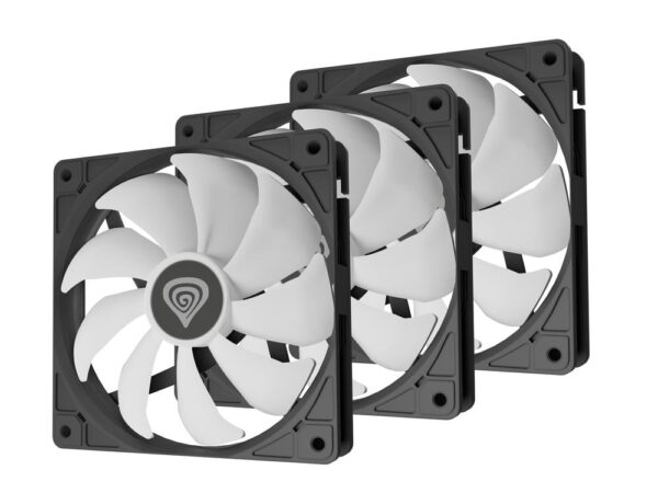 Ventilador caja gaming genesis oxal 120 argb negro 3 x 120mm - Imagen 3