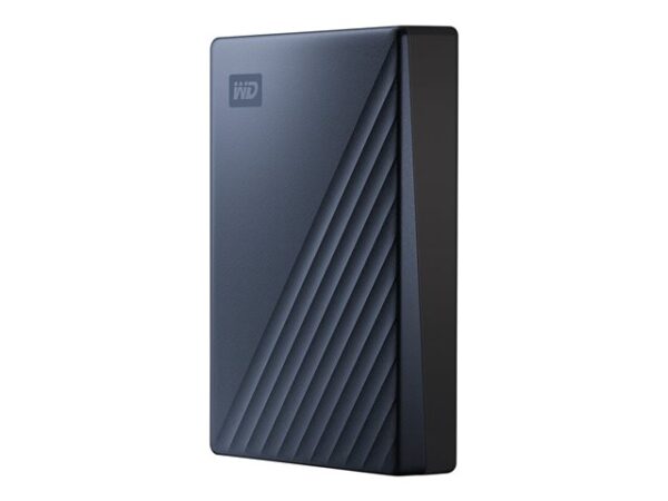 Disco duro externo hdd wd western digital 5tb my passport ultra usb tipo c azul - Imagen 2