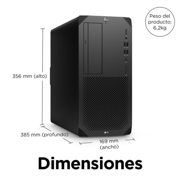 Ordenador hp z2 g9 i7 - 14700k 32gb ssd 1tb - Imagen 3