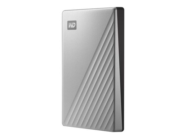 Disco duro externo hdd wd western digital 2tb my passport ultra usb tipo c plata - Imagen 2