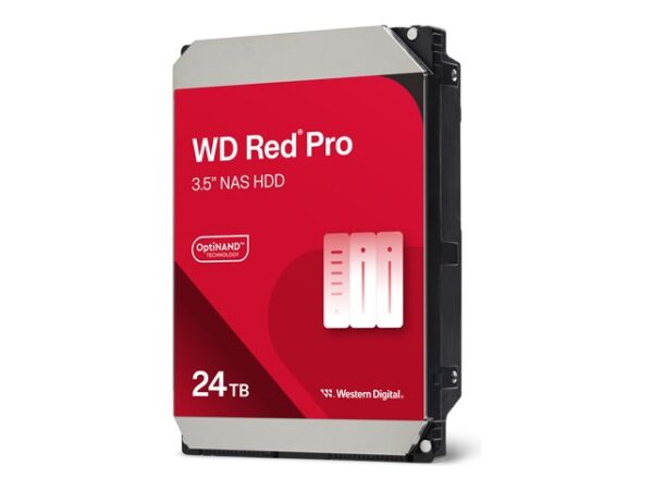 Disco duro interno hdd wd western digital nas red pro wd240kfgx 24tb 3.5 pulgadas sata 6gb - s 7200rpm 512mb - Imagen 2