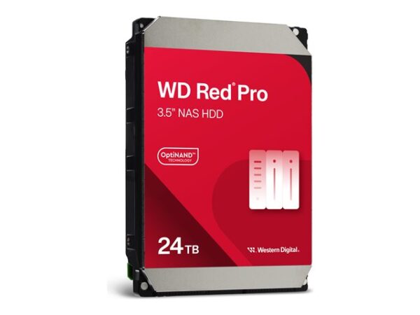 Disco duro interno hdd wd western digital nas red pro wd240kfgx 24tb 3.5 pulgadas sata 6gb - s 7200rpm 512mb - Imagen 3