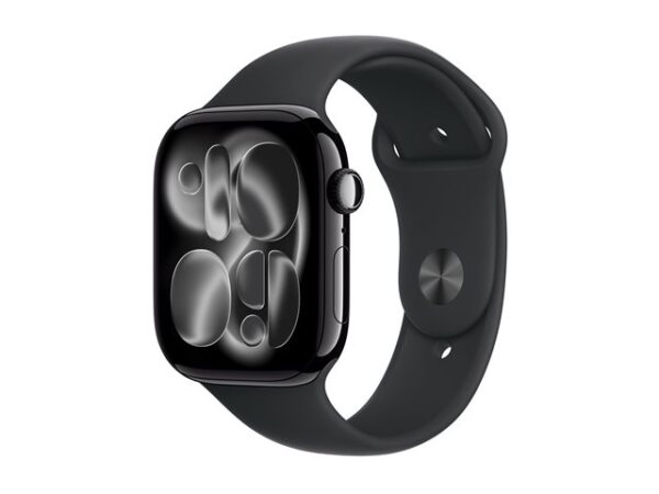 Smartwatch apple watch s11 gps + cellular 46mm jet black aluminium case  black sport band -  s - m - Imagen 2