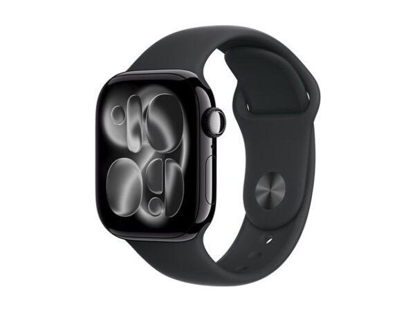 Smartwatch apple watch s11 gps + cellular 42mm jet black aluminium case  black sport band -  s - m - Imagen 2
