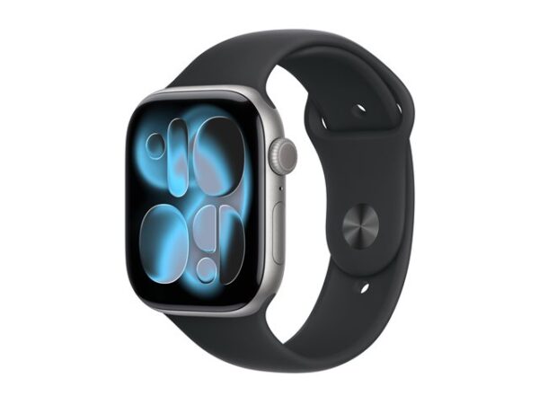 Smartwatch apple watch s11 gps 46mm space grey aluminium case  black sport band -  m - l - Imagen 2