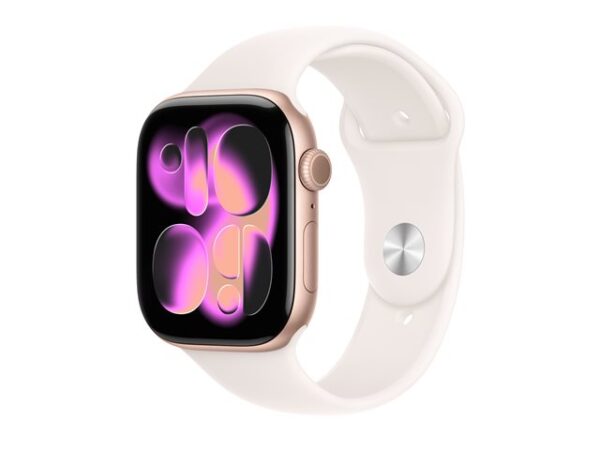 Smartwatch apple watch s11 gps 46mm gold rose aluminium case m - l - Imagen 2