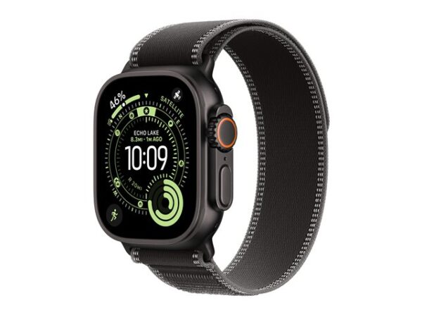 Smartwatch apple watch ultra 3 gps + cellular 49mm black titanium case  black - charcoal trail loop -  s - m - Imagen 2