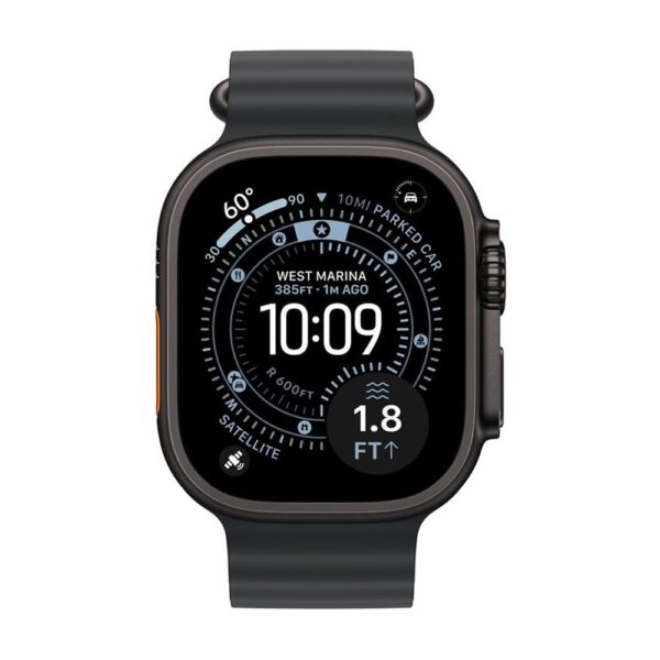 Smartwatch apple watch ultra 3 gps + cellular 49mm black titanium case  black ocean band