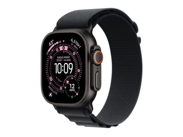 Smartwatch apple watch ultra 3 gps + cellular 49mm black titanium case  black alpine loop -  l - Imagen 2