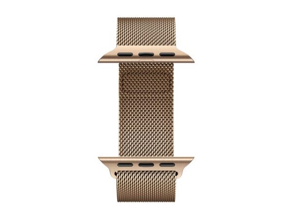 Smartwatch apple watch s11 gps + cellular 42mm gold titanium case  gold milanese loop - Imagen 3