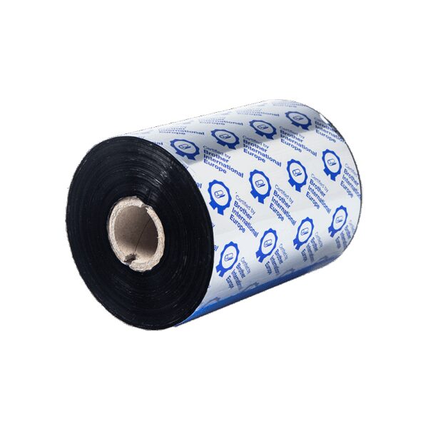 Pack rollos de ribbon de cera premium brother bsp1d600110 100mm x 600m 6 unidades - Imagen 2