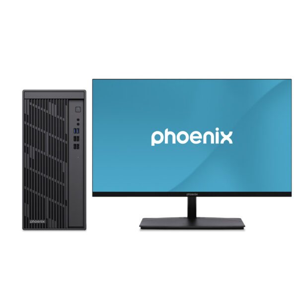 Kit ordenador phoenix core i5 8gb 512gb wpro + monitor prisma 27 pulgadas - Imagen 2