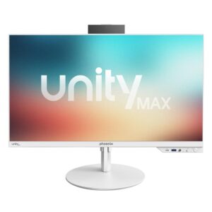 Ordenador all in one phoenix unity max i3 14gº -  16gb ddrs -  ssd 1tb m.2 nvme pcie 4.0 -  23.8 pulgadas -  fhd 1080p ips  - blanco