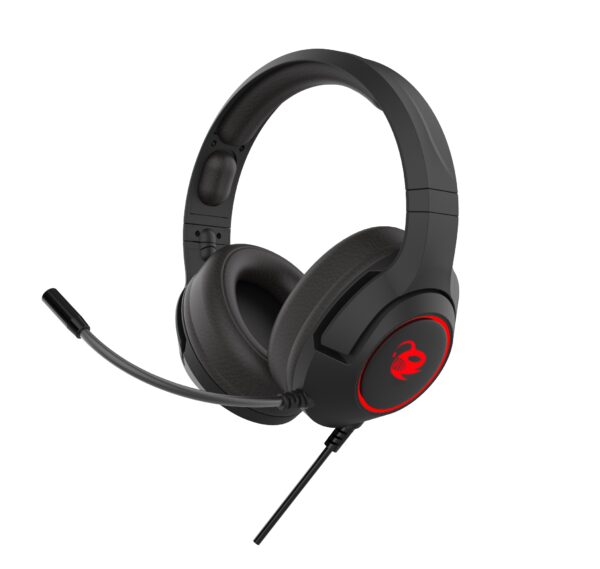 Auriculares con microfono coolbox gaming deepchroma gaming rgb jack - Imagen 2
