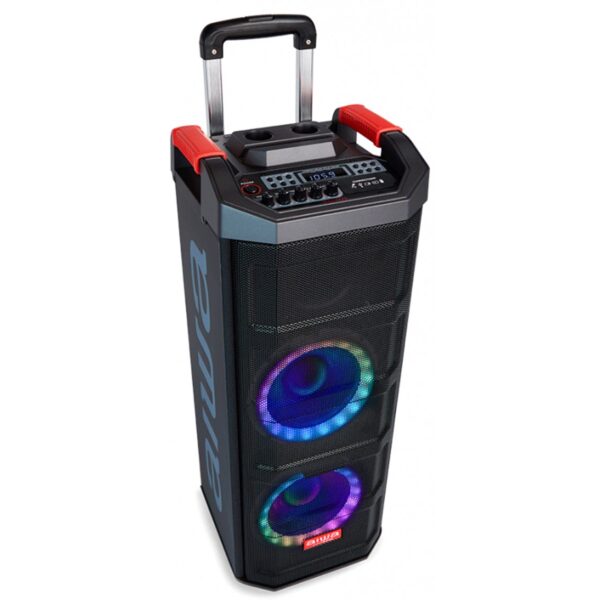 Altavoz trolley aiwa kbtus - 608 80w rms con karaoke 2 micros inalambricos - Imagen 2