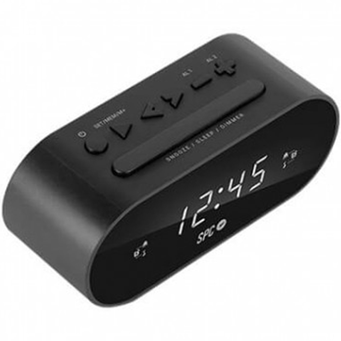 Radio despertador spc frodi negro pantalla led - 2xalarmas config. - 10xmemo.fm - m.sleep - Imagen 2