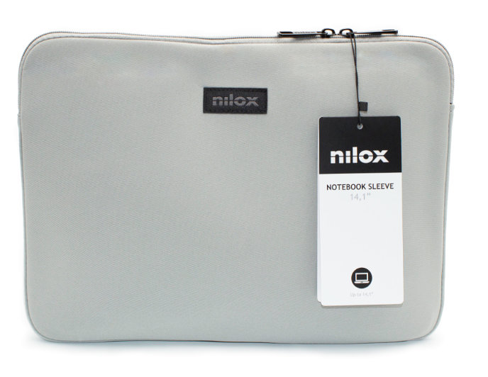 Funda nilox para portatil 14.1 pulgadas gris