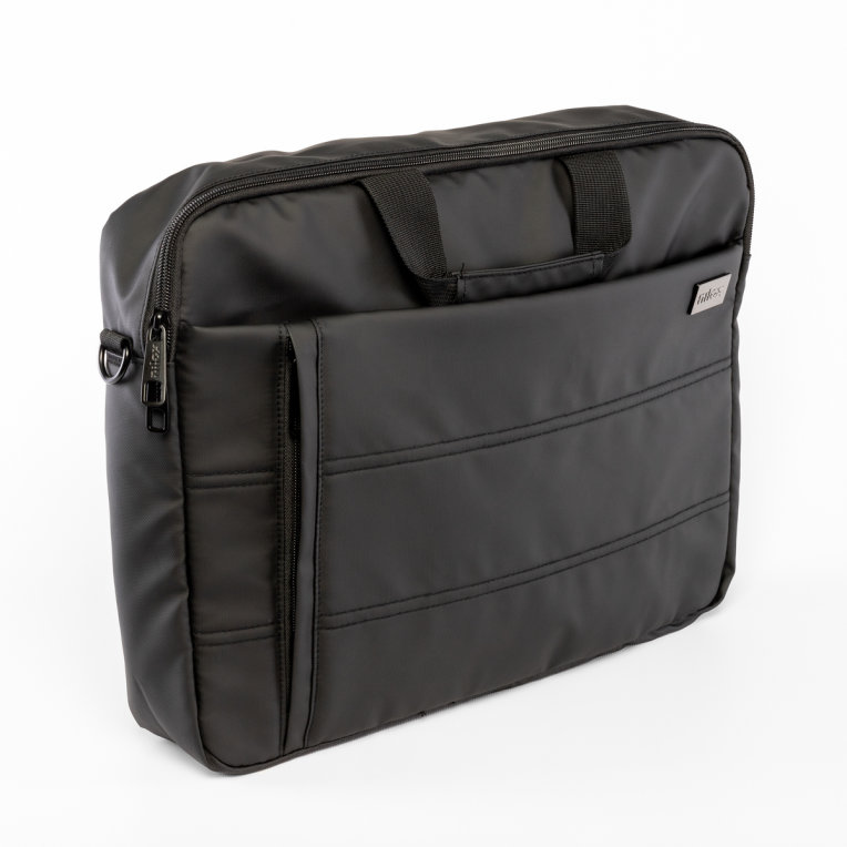 Maletin nilox style para portatil 15.6 pulgadas negro - Imagen 2