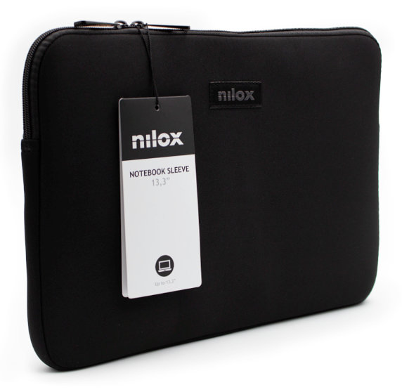 Funda portatil nilox 13.3 pulgadas negro - Imagen 2