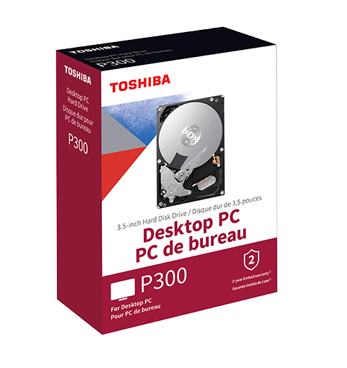 Disco duro interno hdd toshiba p300 6tb sata3 128mb 3.5 pulgadas - Imagen 3