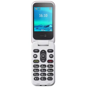 Telefono movil doro 2820 - 2.8 pulgadas - 4g - rojo - blanco