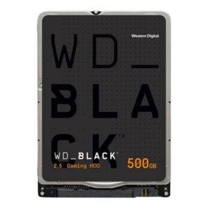Disco duro interno hdd wd western digital black wd5000lpsx 500gb 2.5 pulgadas sata 6gb - s 7200rpm 64mb
