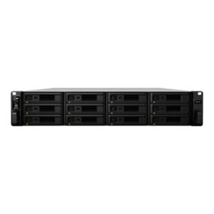 Servidor nas synology rs3618xs 8gb 12 bahias 2u rack gigabit ethernet