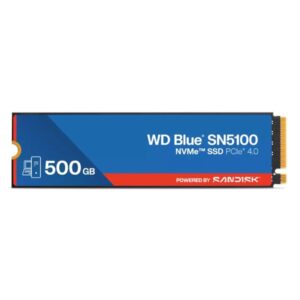Disco duro interno ssd wd western digital blue sn5100 wds500g5b0e 500gb m.2 2280 pci express 4.0