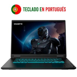 Portatil gigabyte a16 i7 - 13620h -  16gb -  ssd 1tb -  rtx 5050 8gb -  16 pulgadas wuxga -  freedos teclado portugues