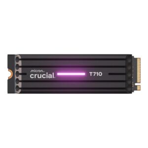 Disco duro interno solido ssd crucial t710 2tb m.2 nvme pci express 5.0