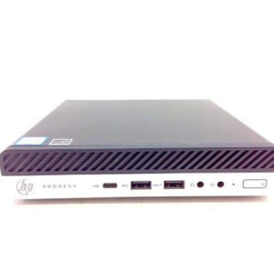 Ordenador reacondicionado mini hp 600 g4 - i5 - 8th - 8gb - 256gb m.2 - win 11 pro - sin cable trebol - wifi+antena