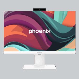 Barebone all in one 23.8 pulgadas campro blanco placa asus h610t2 ddr5 adaptador 120w