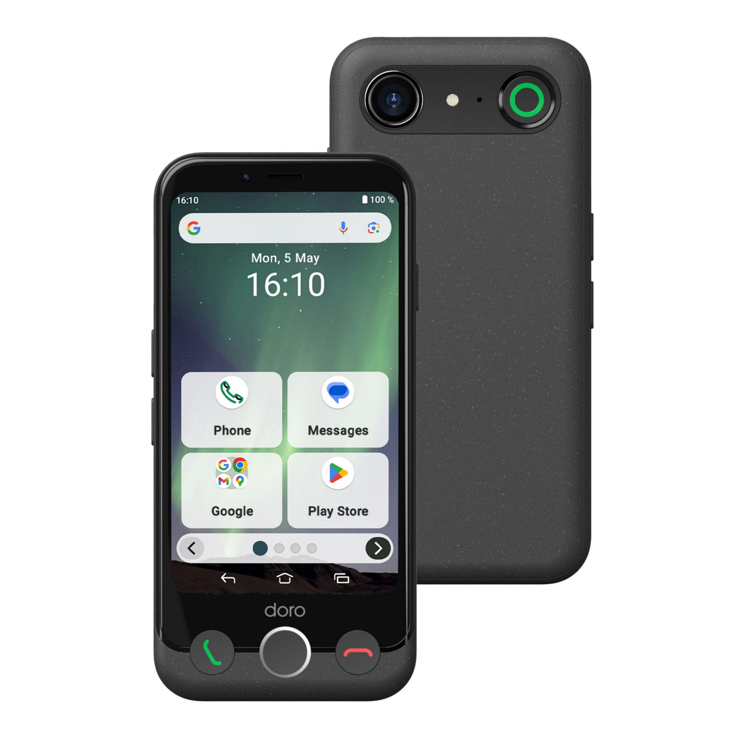 Movil doro aurora a10 4 - 64gb graphite - Imagen 2