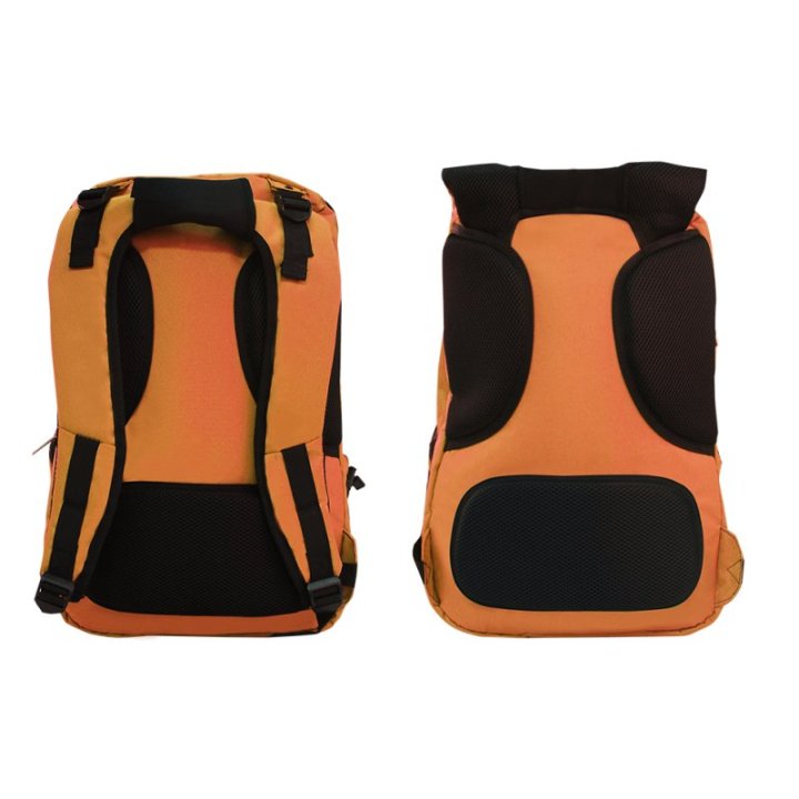 Mochila gaming keep out bk7 para portatil 15.6 pulgadas naranja - Imagen 2