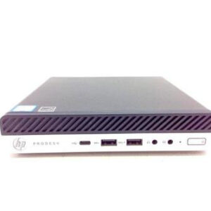 Ordenador reacondicionado mini hp 600 g4 - i5 - 9th - 8gb - 256gb m.2 - win 11 pro - sin cable trebol - wifi+antena