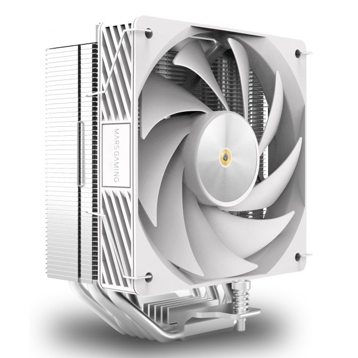 Ventilador disipador cpu mars gaming mcpux5w 120mm blanco - Imagen 2