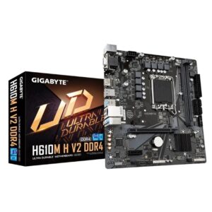 Placa base gigabyte h610m h v2 matx lga 1700 -  2x ddr5