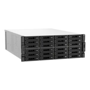 Servidor nas qnap ts - h3087xu - rp - e2378 - 64g 30 bahias 4u rack 64gb gigabit ethernet