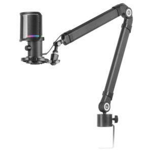 Microfono mars gaming mmicxt argb negro