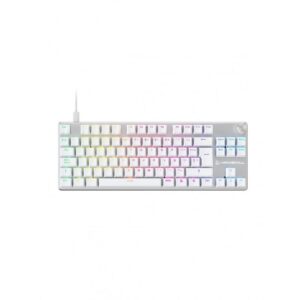 Teclado gaming newskill serike tkl v2 rgb  blanco