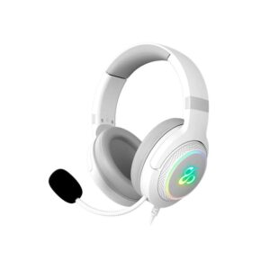 Auriculares gaming newskill sobek inalambrico rgb blanco